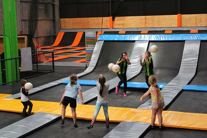 Dodgeball Jump & Climb