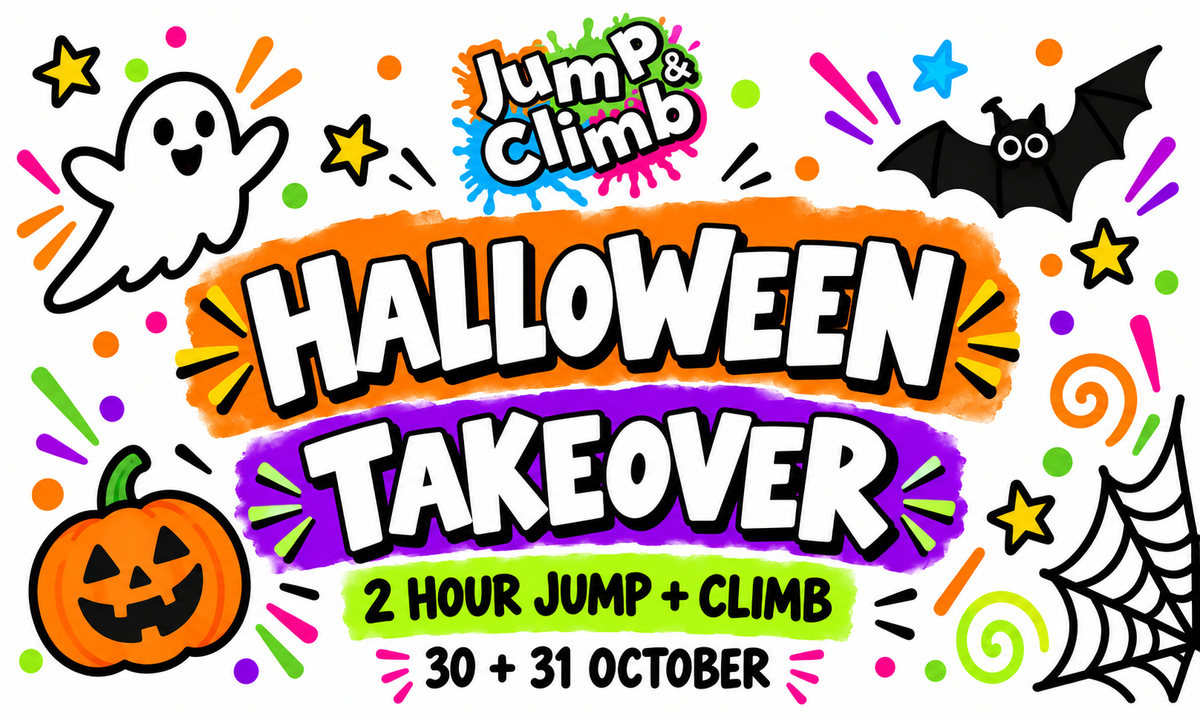 Jump & Climb Halloween Takeover, 30 and 31 October